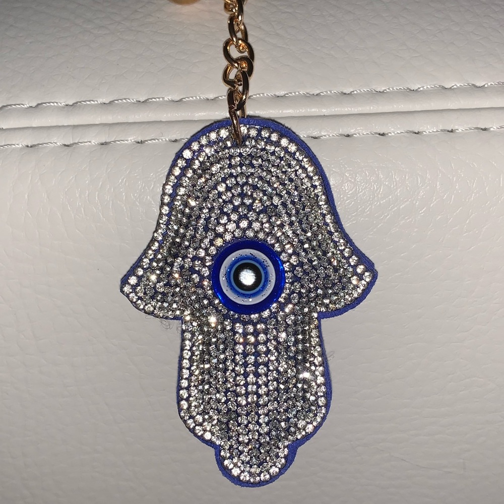 Brand new Evil eye hamsa keychain